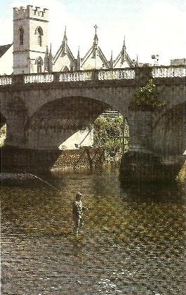 Fly Fishing, The Corrib, Galway, Ireland